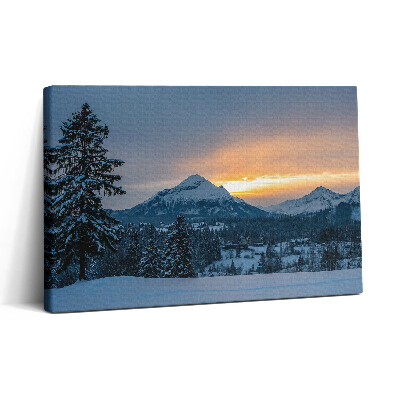 Obraz z fotografie na plátně 30x20 Krynica Zdrój Horská krajina