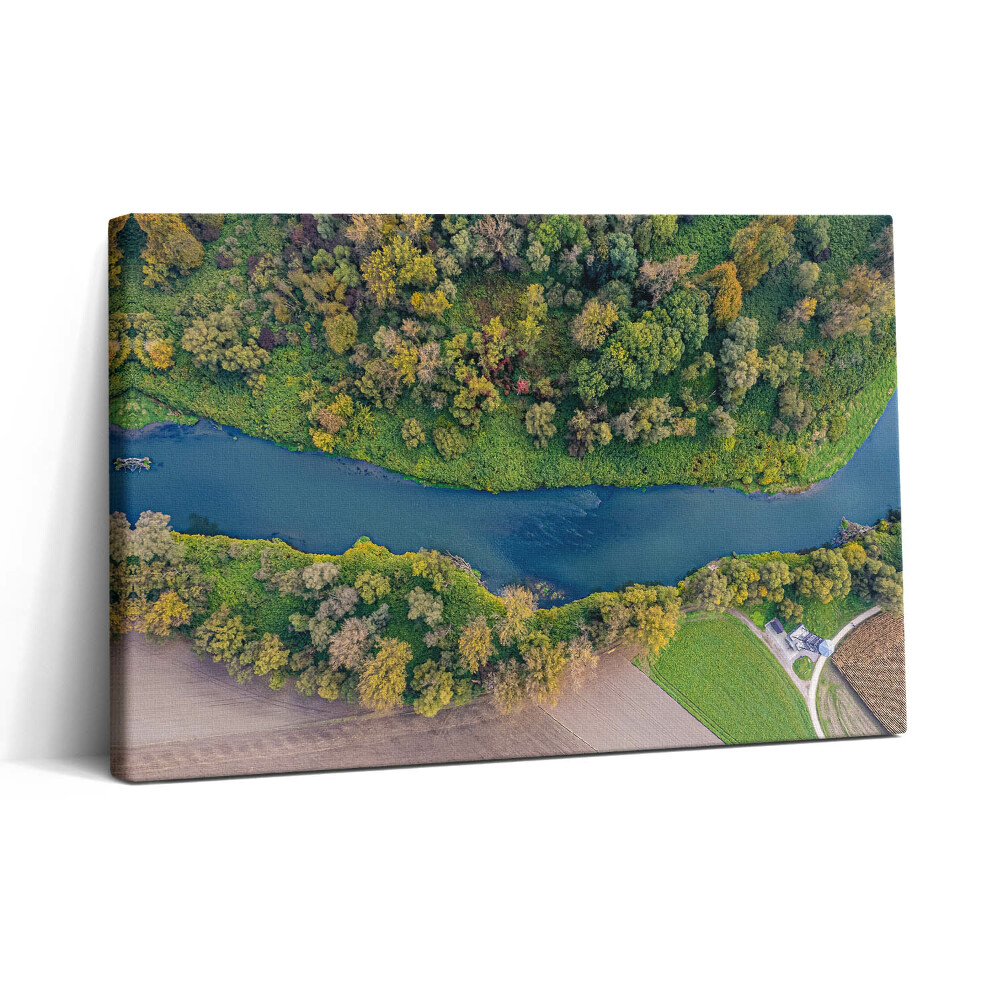 Obraz canvas 30x20 Řeka Odra v České republice