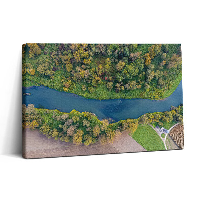 Obraz canvas 30x20 Řeka Odra v České republice