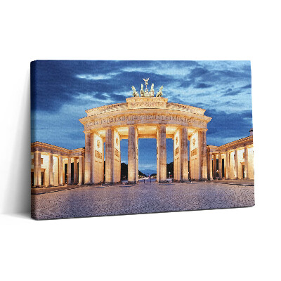 Obraz z fotografie na plátně 30x20 Braniborská brána Německo