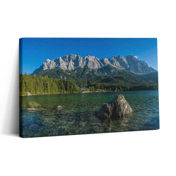 Obraz canvas 30x20 Vrchol Zugspitze v Německu