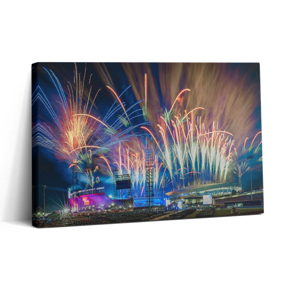 Obraz canvas 30x20 Nový rok v Birminghamu