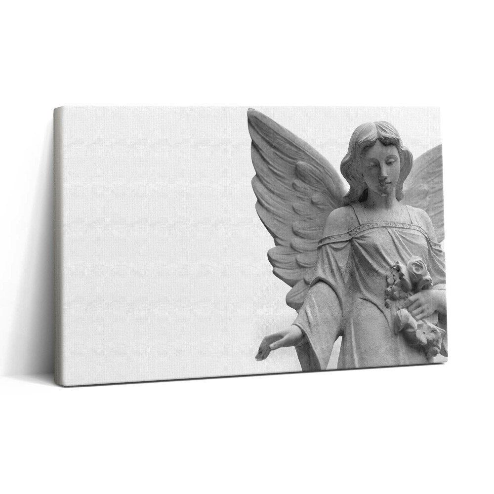 Obraz canvas 30x20 Socha anděla s křídly