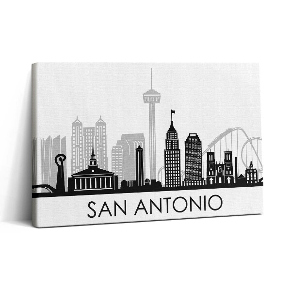 Obraz canvas 30x20 Město San Antonio