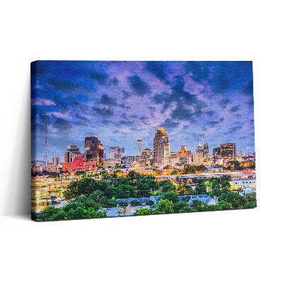 Obraz na plátně 30x20 Krajina města San Antonio