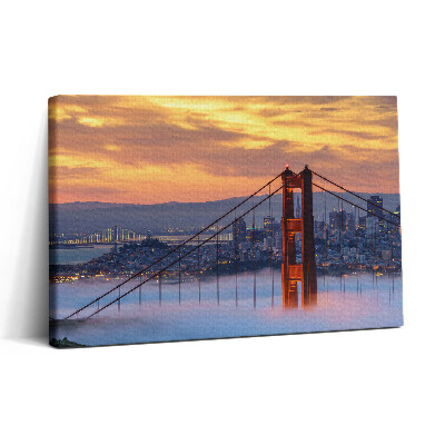 Obraz na plátně 30x20 Sanfranciský most