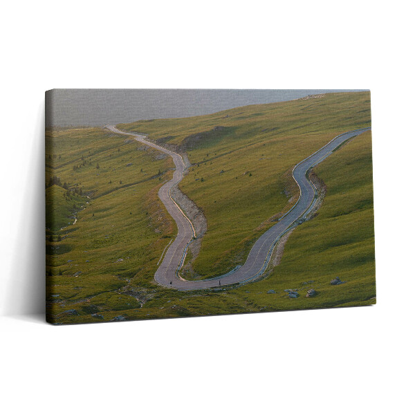 Obraz canvas 30x20 Transalpská silnice 67c