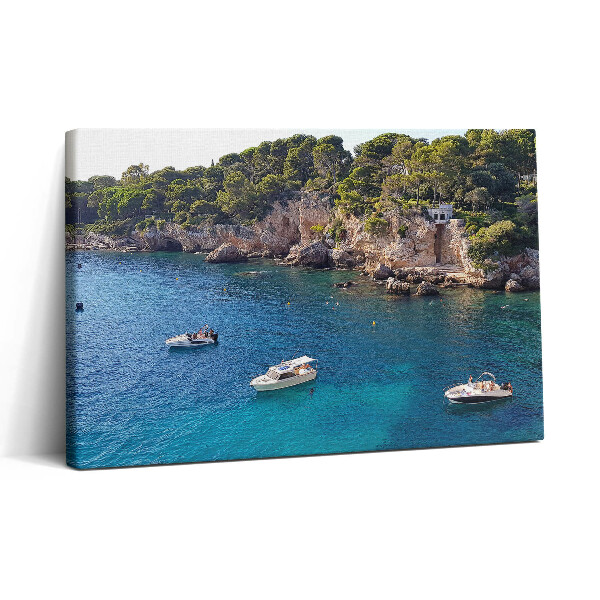 Obraz canvas 30x20 Krajina na Cap d'Antibes