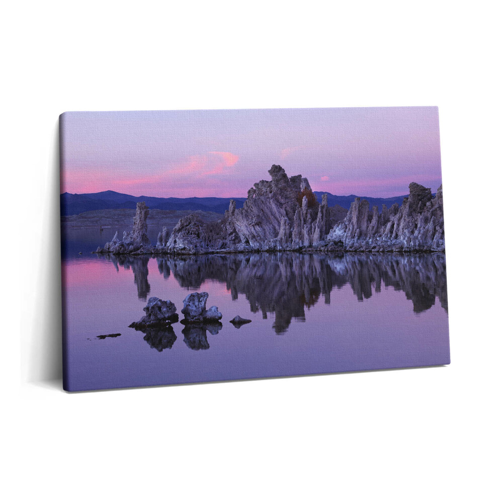Obraz canvas 60x40 cm Odraz kamenů ve vodě