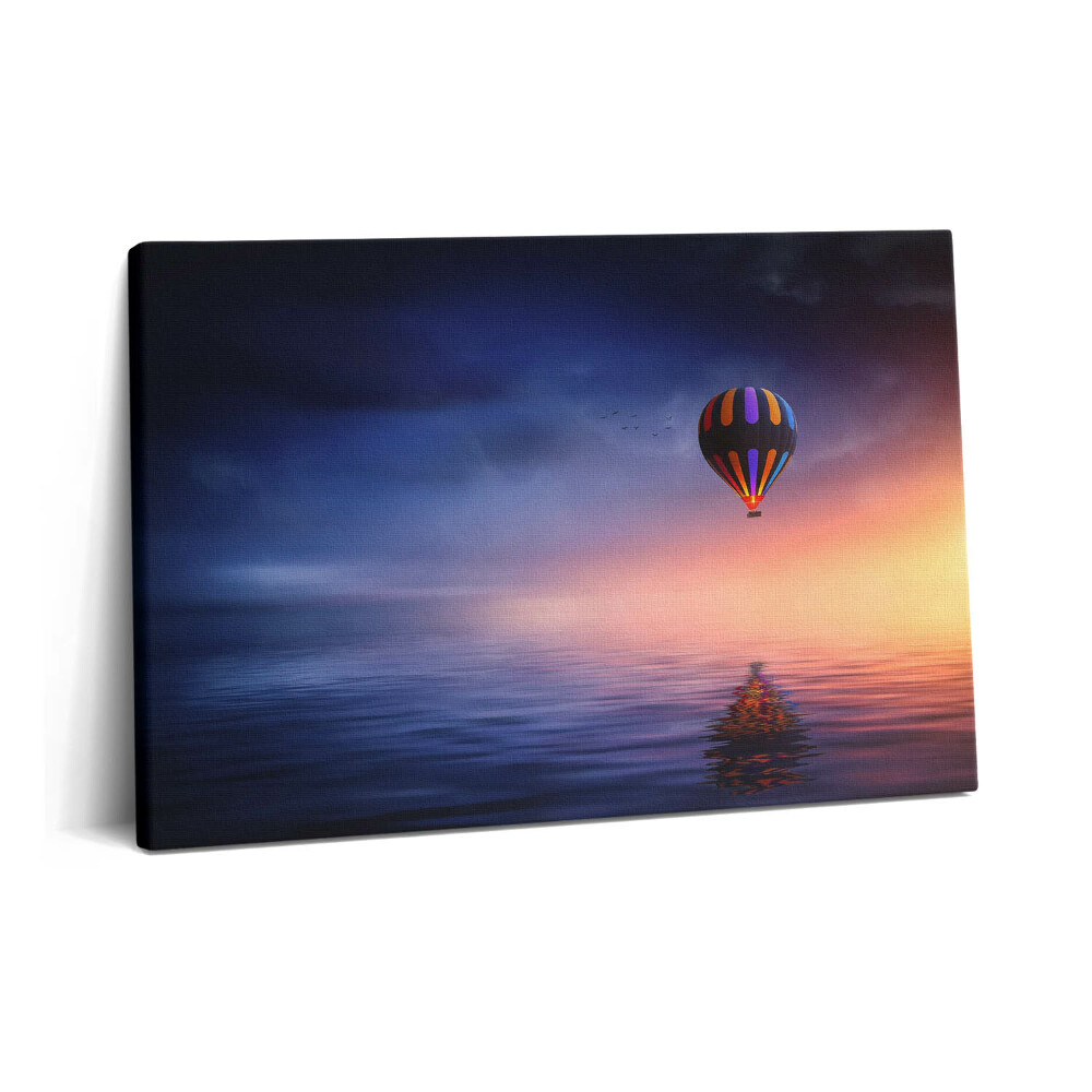 Obraz canvas 60x40 cm Balón nad vodou