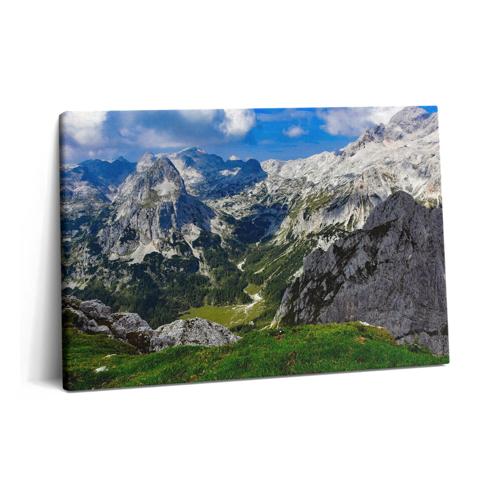 Obraz na plátně 60x40 cm Krajina skalnatých hor