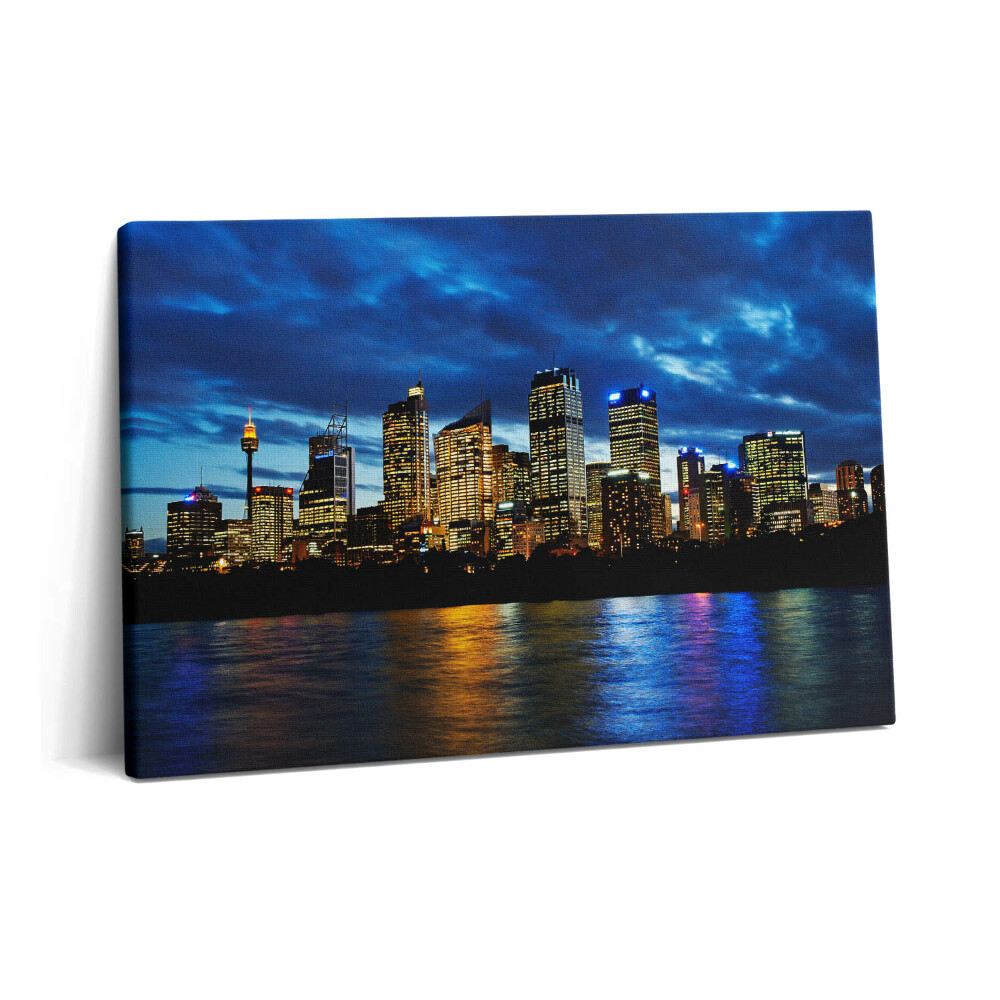 Obraz na plátně 60x40 cm Večerní procházka v Sydney