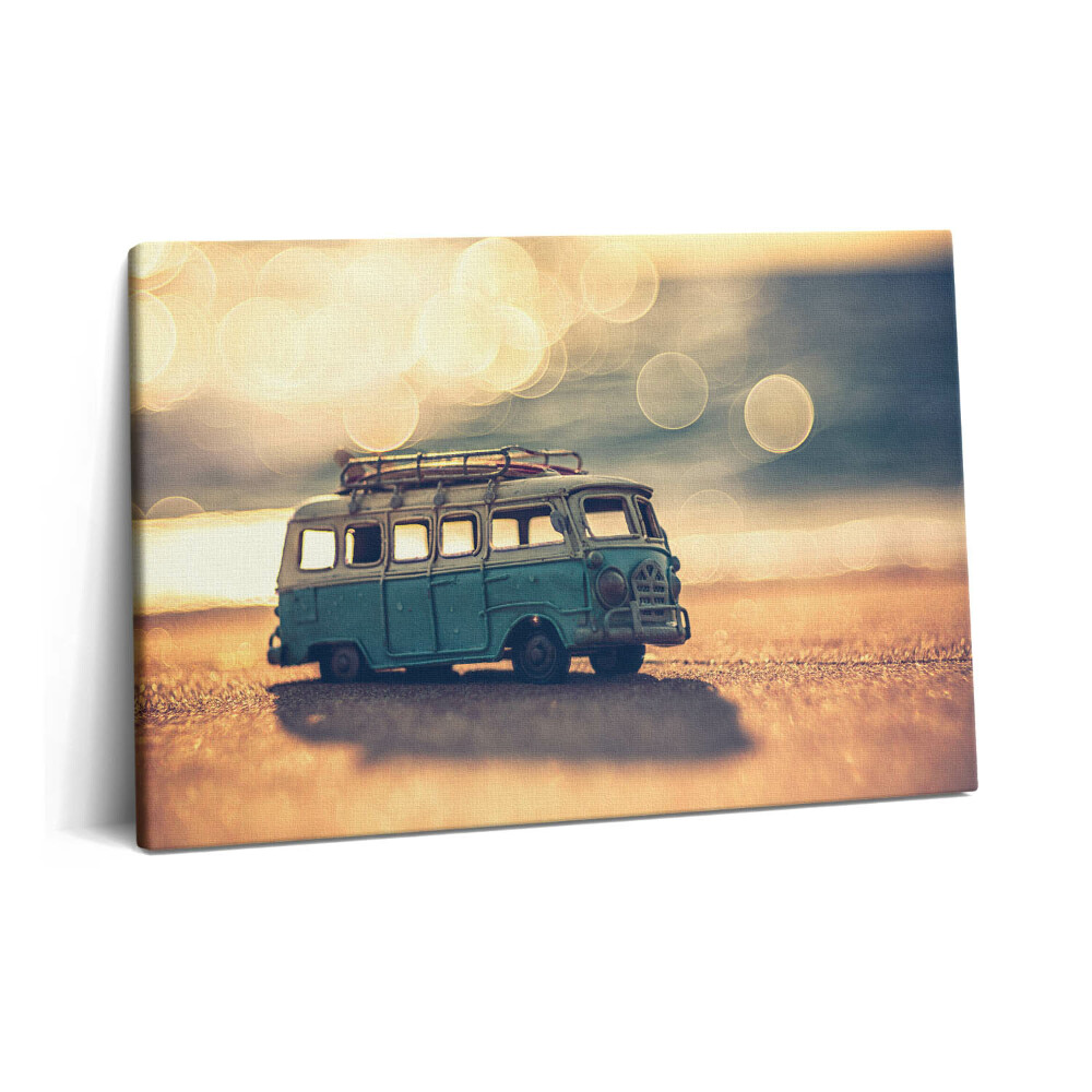 Obraz na plátně 60x40 cm Karavan na pláži