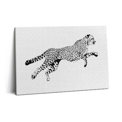 Obraz na plátně 60x40 cm Silueta pantera