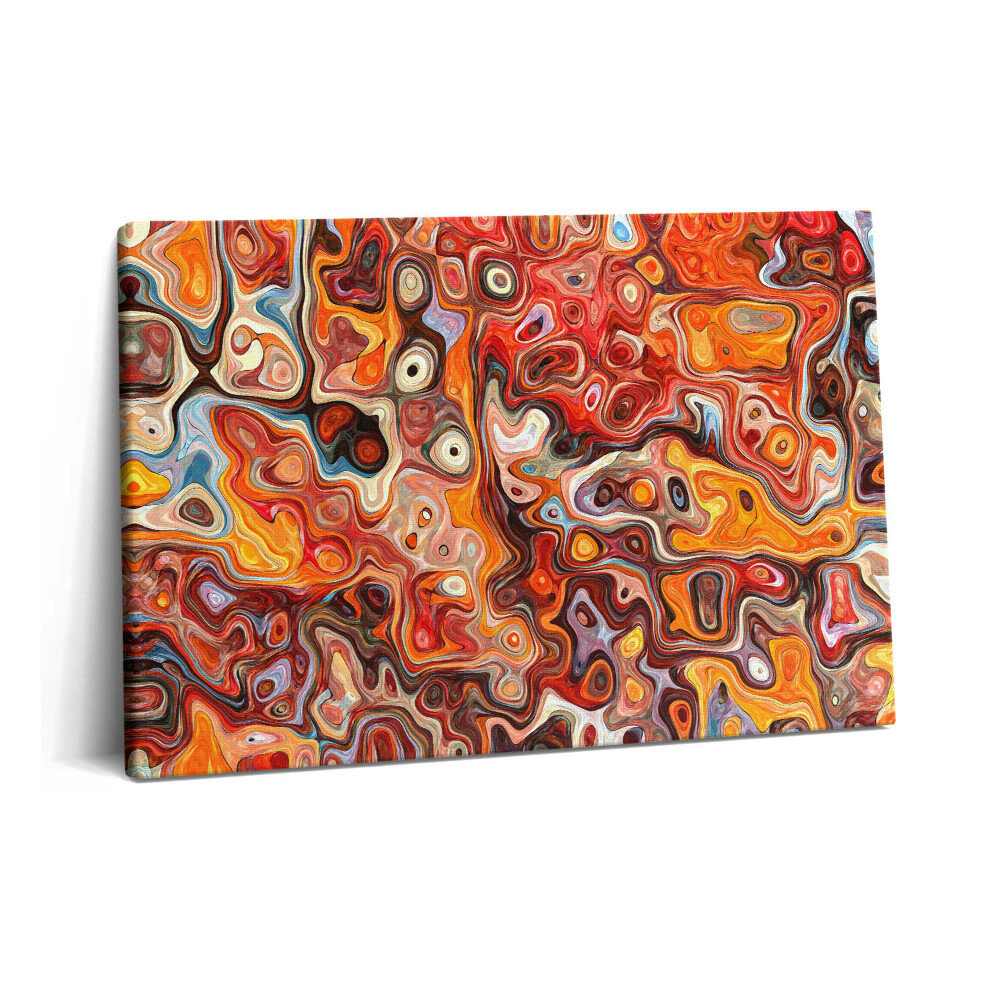 Obraz na plátně 60x40 cm Abstraktní chaos - velká improvizace