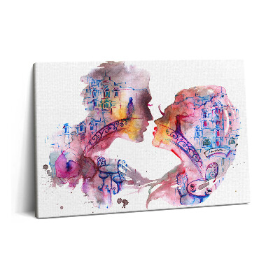 Obraz na plátně 60x40 cm Dvě těla - jedna duše