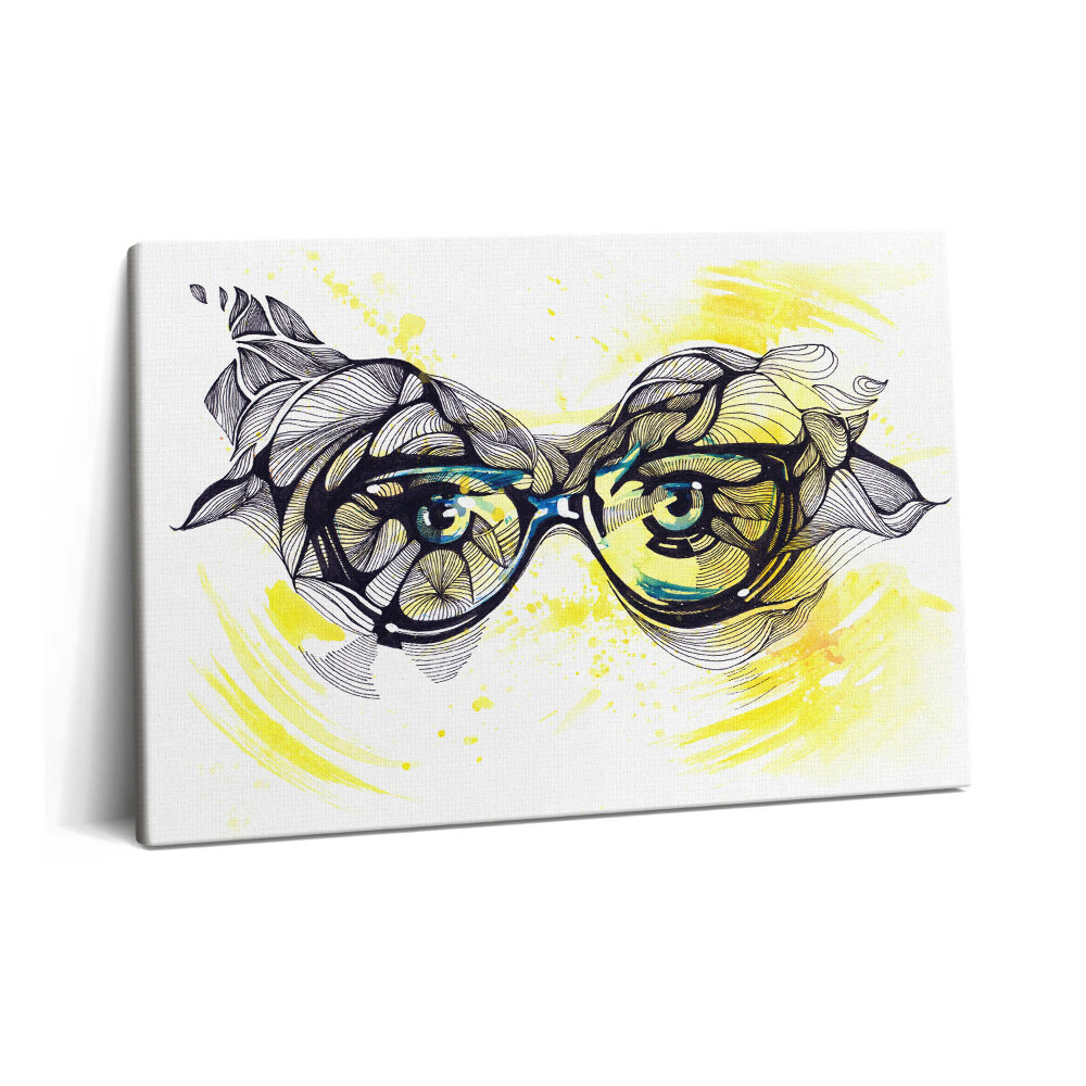 Obraz z fotografie na plátně 60x40 cm Sklenice