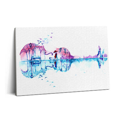 Obraz z fotografie na plátně 60x40 cm Obraz seladona s parkem