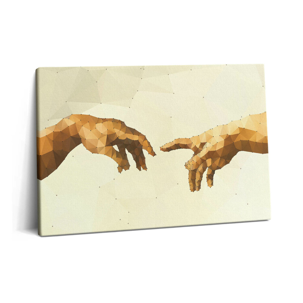 Obraz na plátně 60x40 cm Stvoření Adama