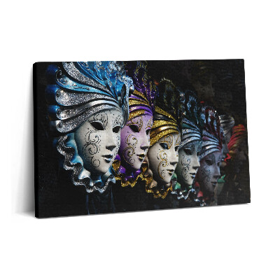 Obraz z fotografie na plátně 60x40 cm Benátské masky