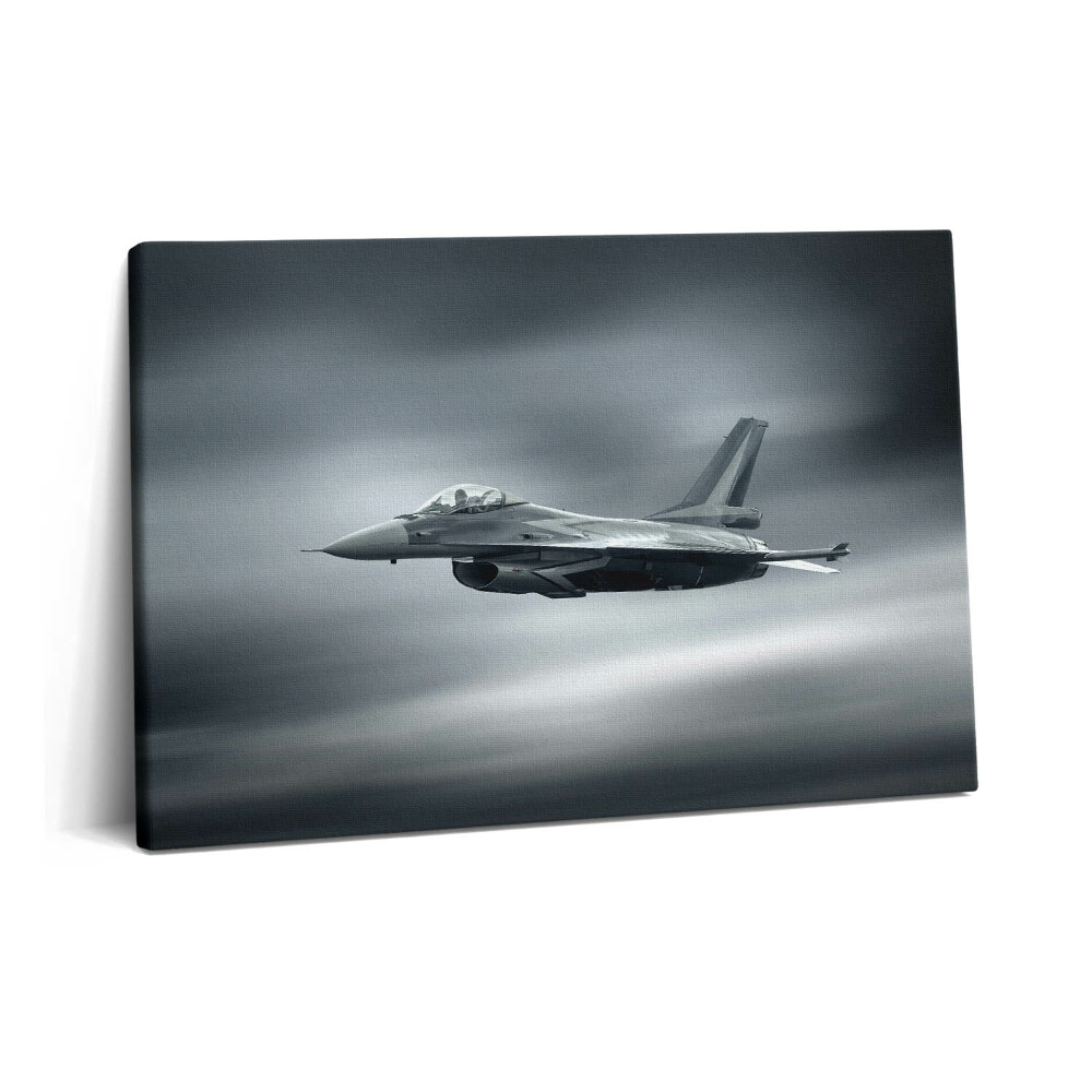 Obraz canvas 60x40 cm Vojenské letadlo v letu
