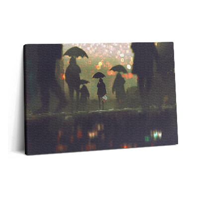 Obraz canvas 60x40 cm Lidé se stíny