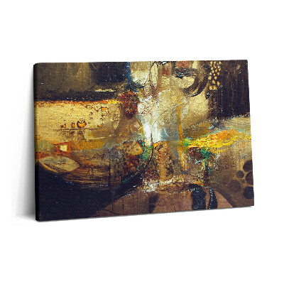 Obraz canvas 60x40 cm Malovaná barevná abstrakce