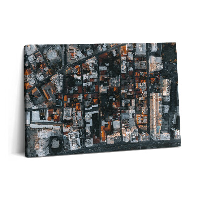 Obraz z fotografie na plátně 60x40 cm Pohled z vrcholu Limassolu na Kypru