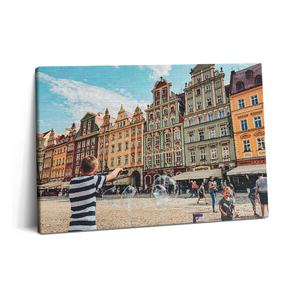 Obraz na plátně 60x40 cm Tržní náměstí ve Vratislavi