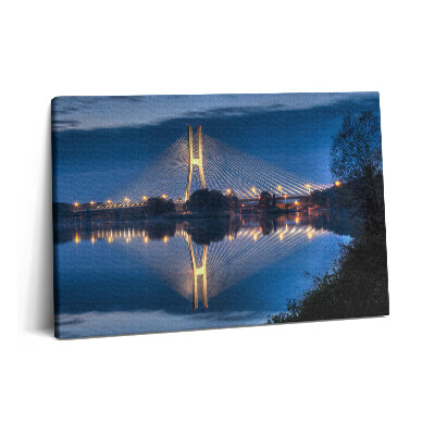 Obraz na plátně 60x40 cm Most Rędziński Vratislav