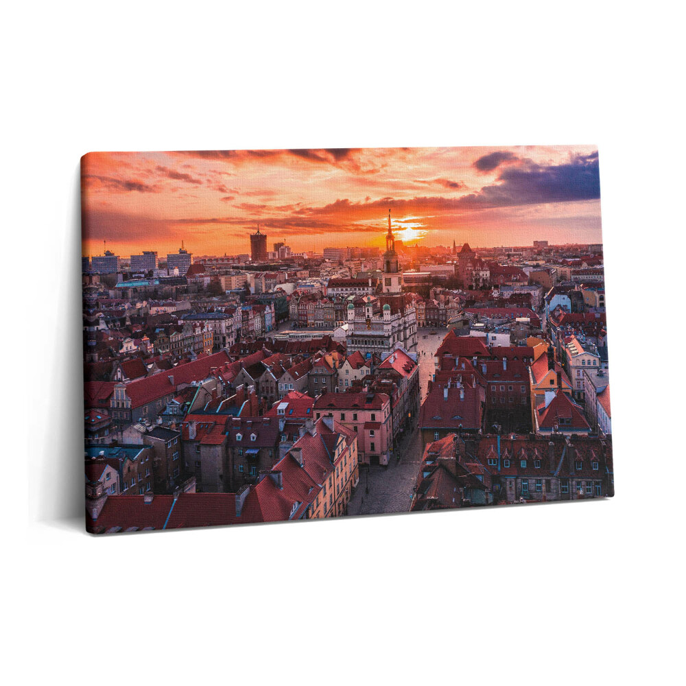 Obraz canvas 60x40 cm Poznaň - panorama