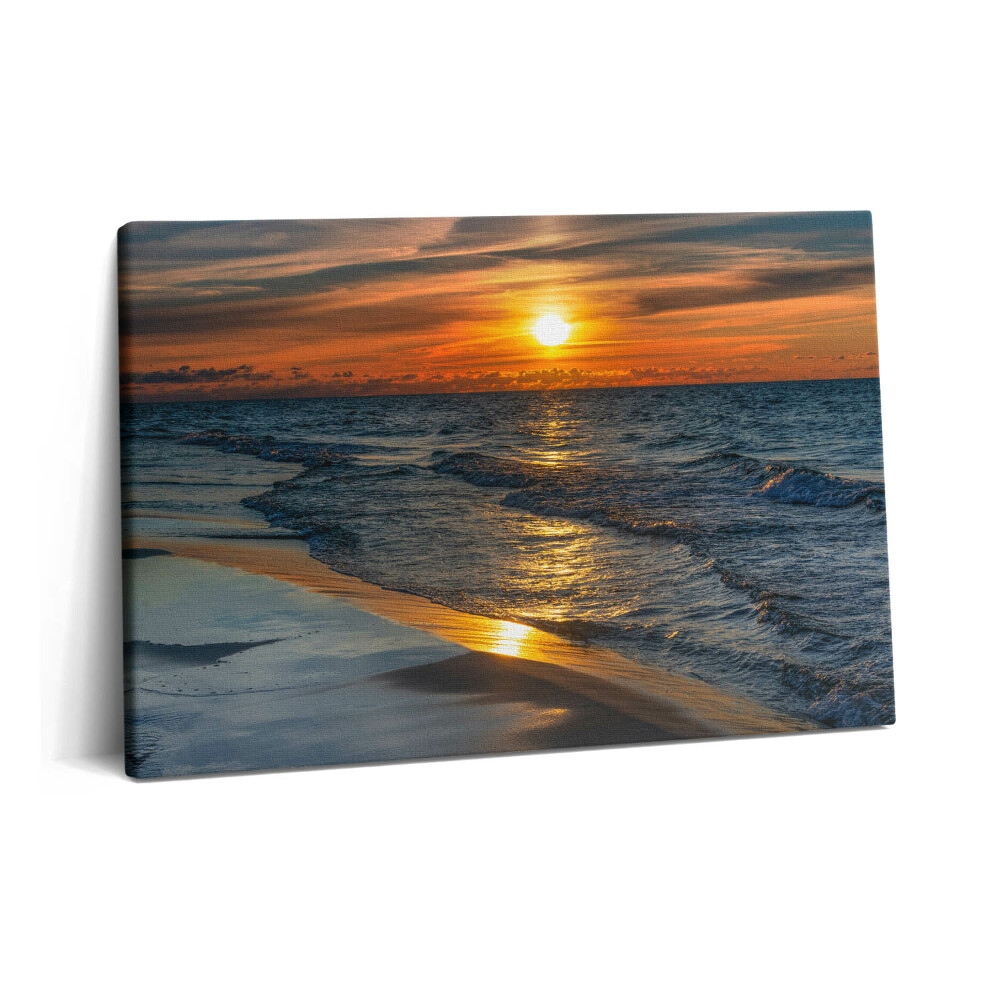 Obraz z fotografie na plátně 60x40 cm Władysławowo Baltské moře