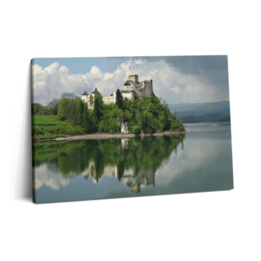 Obraz z fotografie na plátně 60x40 cm Hrad z Niedzice