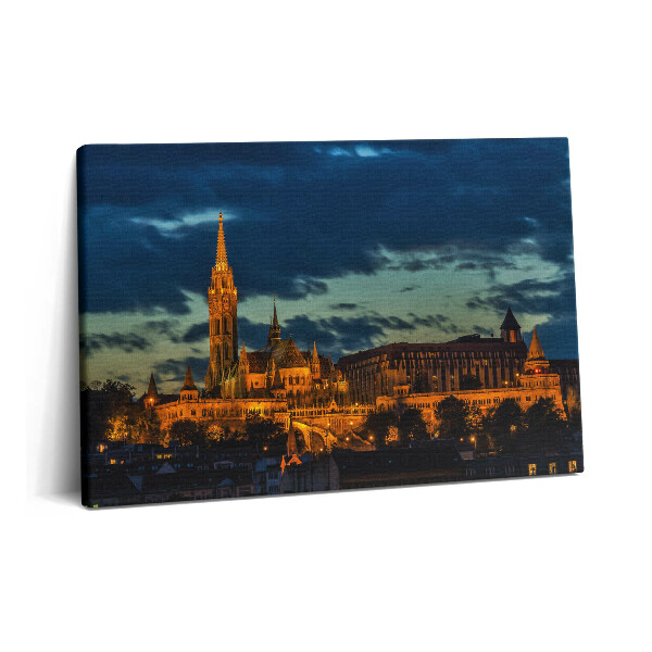 Obraz canvas 60x40 cm Matyášův kostel v Budapešti