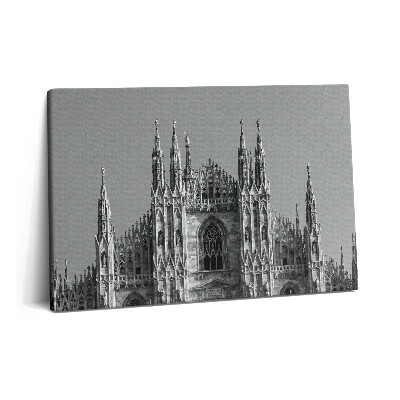 Obraz z fotografie na plátně 60x40 cm Katedrála Duomo Di Milano v Římě