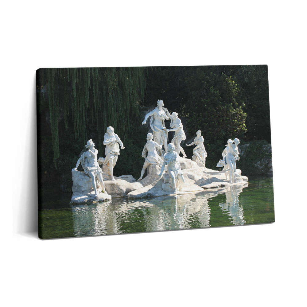 Obraz z fotografie na plátně 60x40 cm Královský palác Caserta v Neapoli