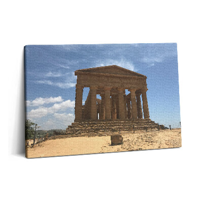 Obraz z fotografie na plátně 60x40 cm Chrám na Sicílii