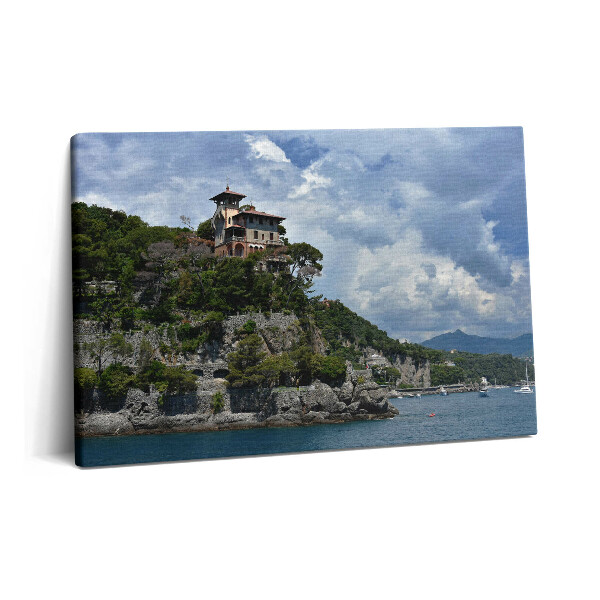 Obraz canvas 60x40 cm Skalnaté pohoří Portofino