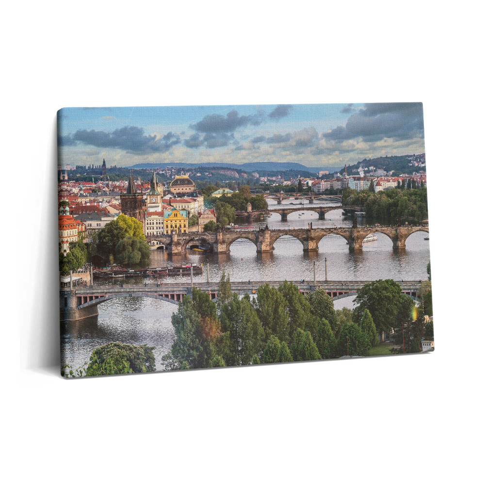 Obraz canvas 60x40 cm Pohled na Prahu