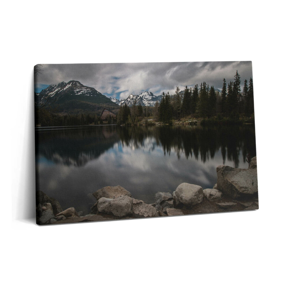 Obraz z fotografie na plátně 60x40 cm Vysoké Tatry na Slovensku
