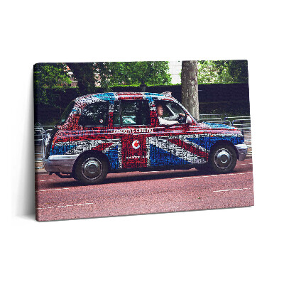 Obraz z fotografie na plátně 60x40 cm Britský automobil