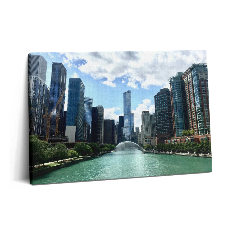 Obraz canvas 60x40 cm Mrakodrapy