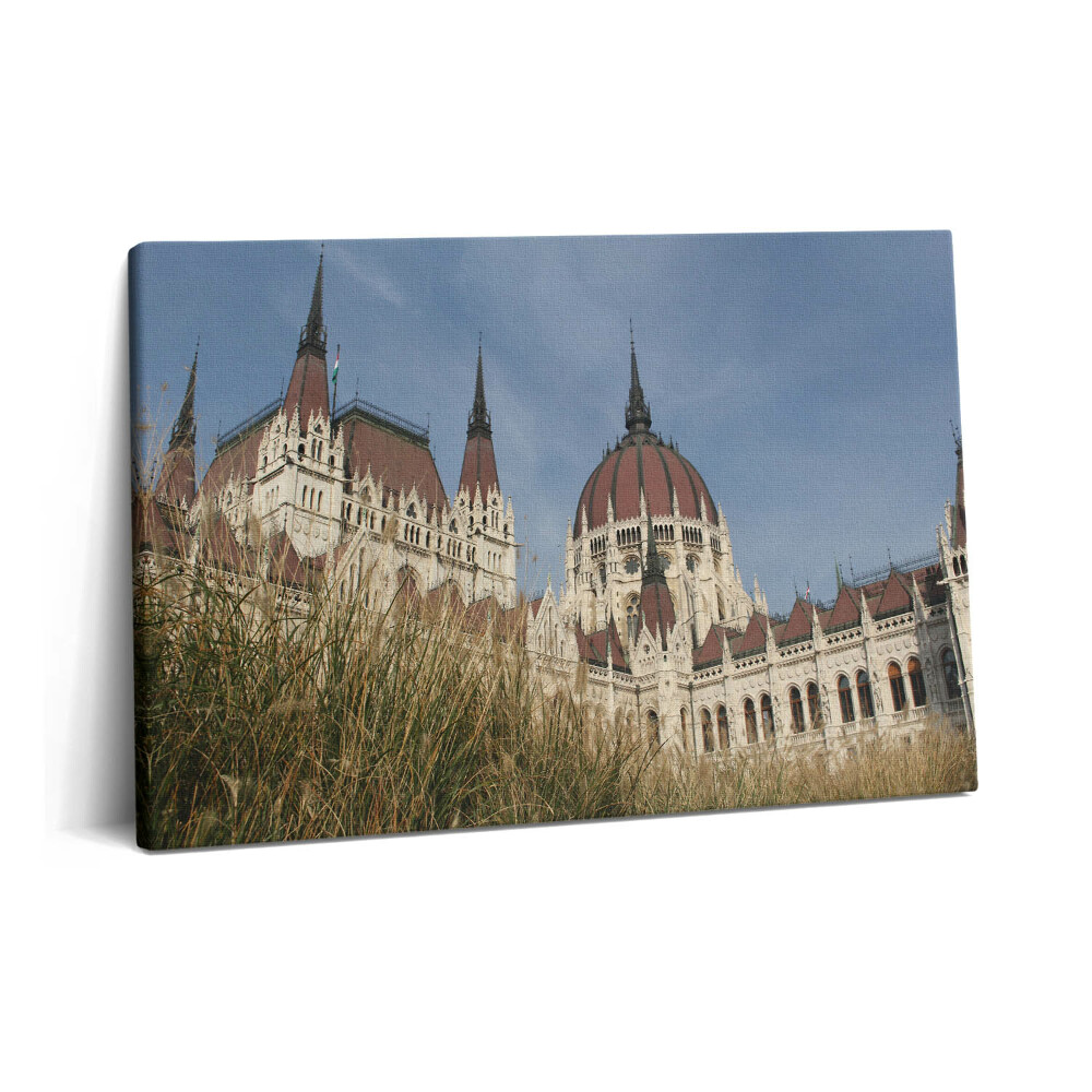 Obraz z fotografie na plátně 60x40 cm Budapešťský parlament