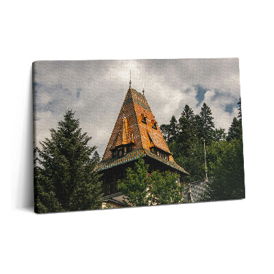 Obraz canvas 60x40 cm Palác Pelisor v Rumunsku