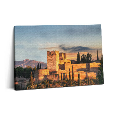 Obraz z fotografie na plátně 60x40 cm Pevnost Torre de la Vela