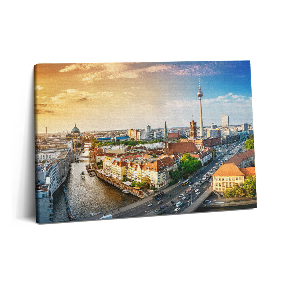 Obraz canvas 60x40 cm Pohled na Berlín