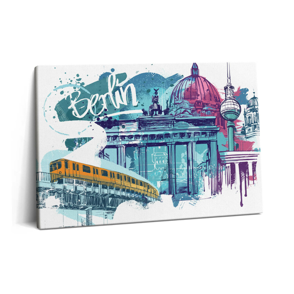 Obraz canvas 60x40 cm Cestování po Berlíně
