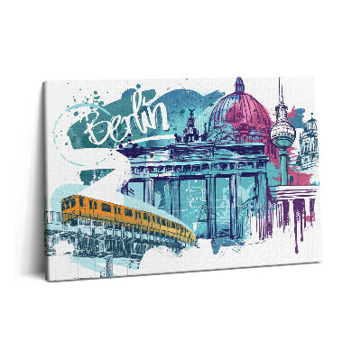 Obraz canvas 60x40 cm Cestování po Berlíně