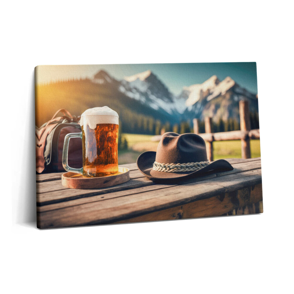 Obraz z fotografie na plátně 60x40 cm Říjnový festival v Mnichově