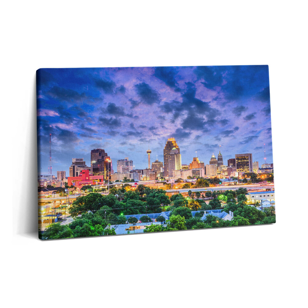 Obraz z fotografie na plátně 60x40 cm Krajina města San Antonio